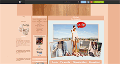 Desktop Screenshot of beinstyle.skyrock.com