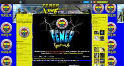 Desktop Screenshot of fenerlive.skyrock.com