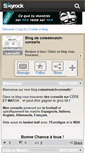 Mobile Screenshot of coteetmatch-conseils.skyrock.com