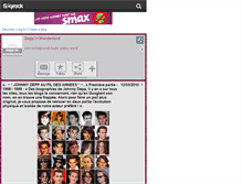 Tablet Screenshot of depp-in-wonderland.skyrock.com