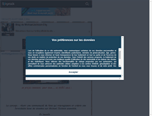 Tablet Screenshot of michaeljackson-city.skyrock.com