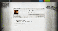 Desktop Screenshot of dramione-videos.skyrock.com