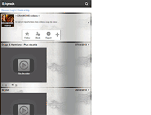 Tablet Screenshot of dramione-videos.skyrock.com