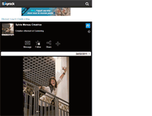 Tablet Screenshot of creationsylvie.skyrock.com