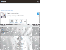 Tablet Screenshot of annexe-musique.skyrock.com