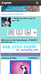 Mobile Screenshot of hair-style-design.skyrock.com