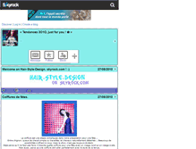 Tablet Screenshot of hair-style-design.skyrock.com