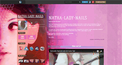 Desktop Screenshot of natha-lady-nails.skyrock.com