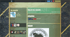 Desktop Screenshot of lux-securite.skyrock.com