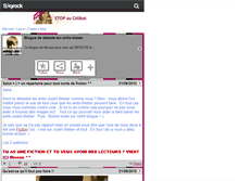 Tablet Screenshot of deteste-les-antis-bieber.skyrock.com