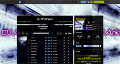 Desktop Screenshot of dj-arkonyxx.skyrock.com