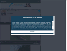 Tablet Screenshot of morgane-et-friends.skyrock.com