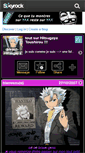 Mobile Screenshot of bleach-hitsugaya.skyrock.com