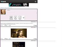 Tablet Screenshot of glamourjulie.skyrock.com