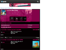 Tablet Screenshot of coolmusics.skyrock.com