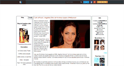 Desktop Screenshot of angelina-jolie-people.skyrock.com