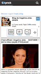 Mobile Screenshot of angelina-jolie-people.skyrock.com