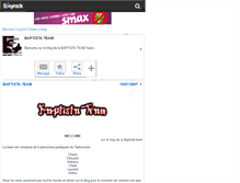 Tablet Screenshot of baptistateam.skyrock.com