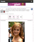 Tablet Screenshot of fabuleuse-hermi-axelle.skyrock.com