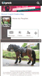 Mobile Screenshot of haras-du-peuplier.skyrock.com