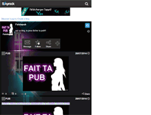 Tablet Screenshot of faistapub.skyrock.com