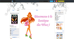 Desktop Screenshot of flora-du-winx-club.skyrock.com