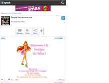 Tablet Screenshot of flora-du-winx-club.skyrock.com