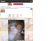 Tablet Screenshot of candice-reborning.skyrock.com