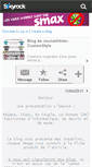Mobile Screenshot of jeuneartiste-customstyle.skyrock.com