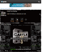 Tablet Screenshot of castleproduction.skyrock.com