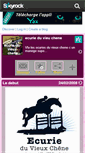Mobile Screenshot of ecurie-du-vieux-chene.skyrock.com