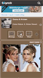 Mobile Screenshot of emma-kristen.skyrock.com