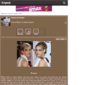 Tablet Screenshot of emma-kristen.skyrock.com