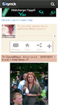 Mobile Screenshot of cyrusmileyx.skyrock.com