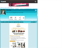 Tablet Screenshot of gynieline.skyrock.com