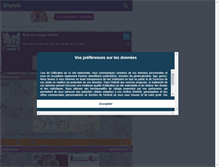 Tablet Screenshot of manga-defolie.skyrock.com