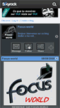 Mobile Screenshot of focus-world.skyrock.com