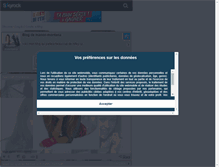 Tablet Screenshot of manon-montana.skyrock.com