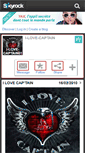Mobile Screenshot of i-love-captain01.skyrock.com