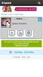 Mobile Screenshot of helene280490.skyrock.com