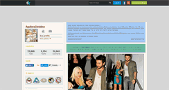 Desktop Screenshot of aguilerachristina.skyrock.com