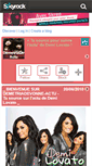 Mobile Screenshot of demetriadevonne-actu.skyrock.com