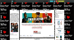 Desktop Screenshot of doctorwho-218.skyrock.com