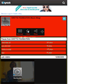 Tablet Screenshot of ghettofoundation.skyrock.com