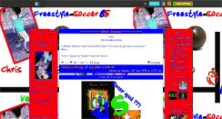 Desktop Screenshot of freestyle-soccer85.skyrock.com