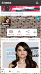 Mobile Screenshot of gomez-----selena.skyrock.com