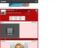 Tablet Screenshot of hajarmylove.skyrock.com
