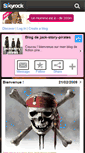 Mobile Screenshot of jack-story-pirates.skyrock.com