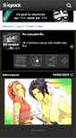 Mobile Screenshot of fic-sasuke-fic.skyrock.com