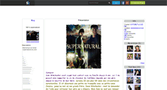 Desktop Screenshot of lovee-supernatural.skyrock.com